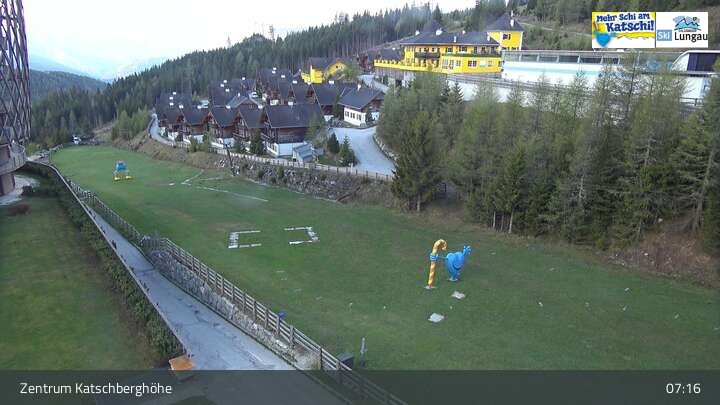 Archiv Foto Webcam Rennweg: Zentrum Katschberghöhe