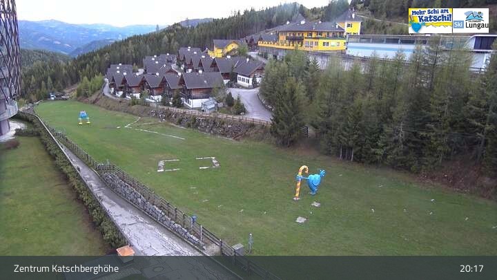 Archiv Foto Webcam Rennweg: Zentrum Katschberghöhe