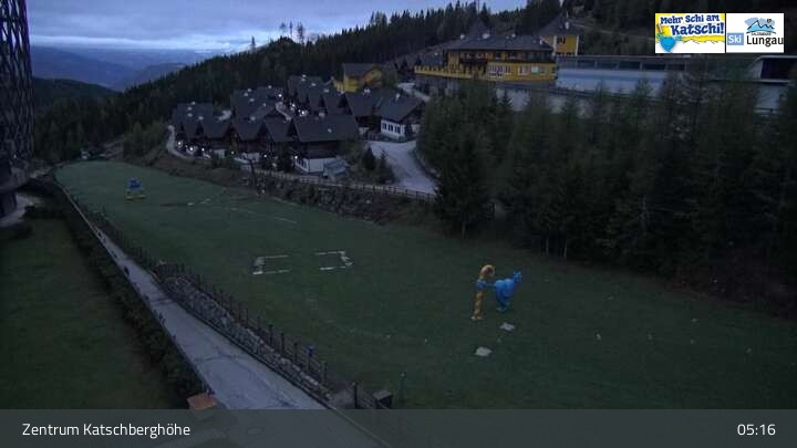 Archiv Foto Webcam Rennweg: Zentrum Katschberghöhe