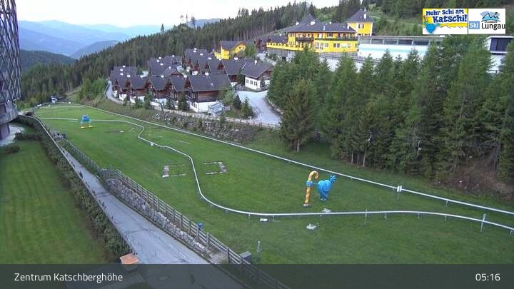 Archiv Foto Webcam Rennweg: Zentrum Katschberghöhe