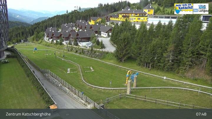 Archiv Foto Webcam Rennweg: Zentrum Katschberghöhe