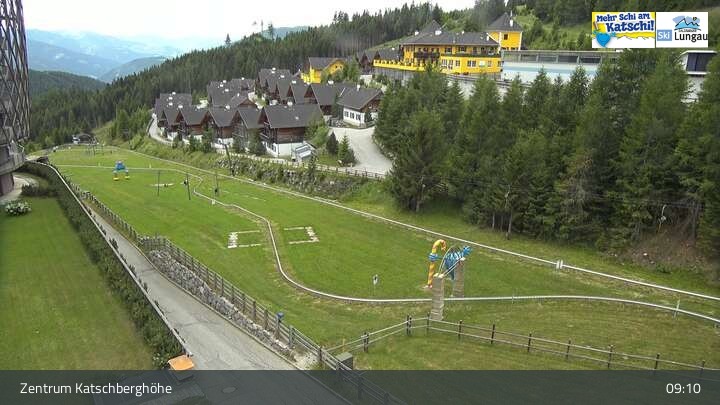 Archiv Foto Webcam Rennweg: Zentrum Katschberghöhe
