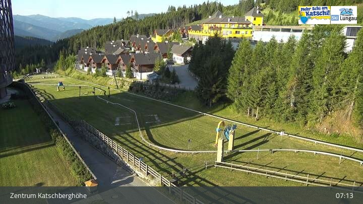 Archiv Foto Webcam Rennweg: Zentrum Katschberghöhe