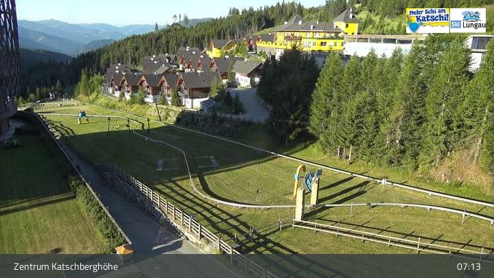 Archiv Foto Webcam Rennweg: Zentrum Katschberghöhe