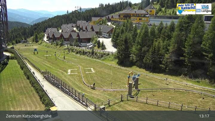 Archiv Foto Webcam Rennweg: Zentrum Katschberghöhe