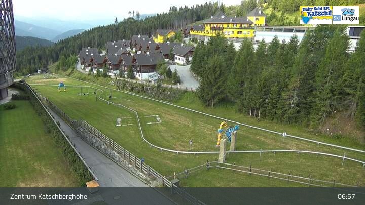 Archiv Foto Webcam Rennweg: Zentrum Katschberghöhe