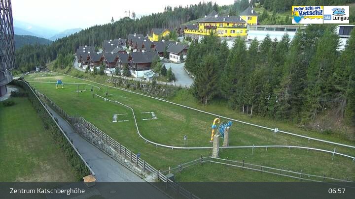 Archiv Foto Webcam Rennweg: Zentrum Katschberghöhe
