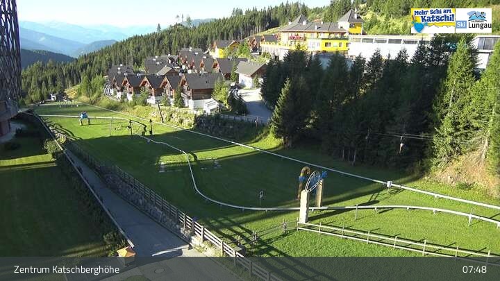 Archiv Foto Webcam Rennweg: Zentrum Katschberghöhe