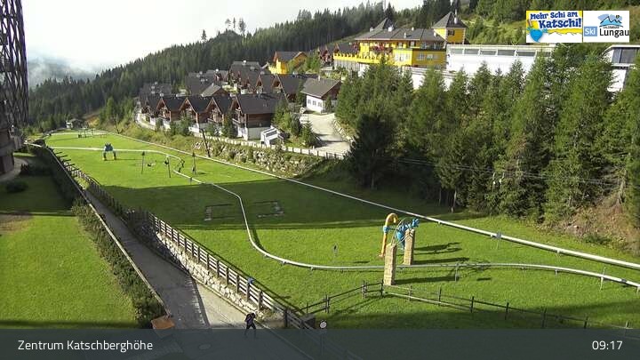 Archiv Foto Webcam Rennweg: Zentrum Katschberghöhe