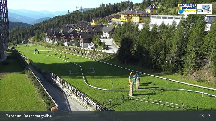 Archiv Foto Webcam Rennweg: Zentrum Katschberghöhe