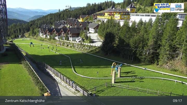 Archiv Foto Webcam Rennweg: Zentrum Katschberghöhe