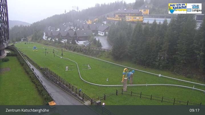 Archiv Foto Webcam Rennweg: Zentrum Katschberghöhe
