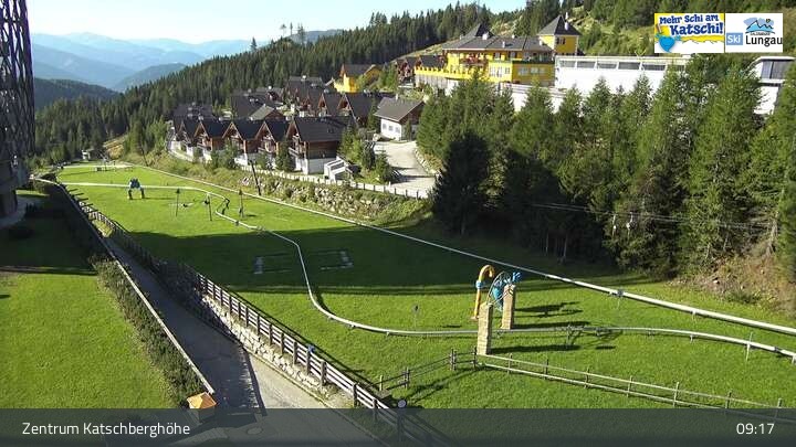 Archiv Foto Webcam Rennweg: Zentrum Katschberghöhe
