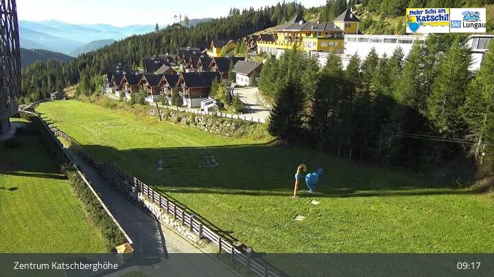 Archiv Foto Webcam Rennweg: Zentrum Katschberghöhe