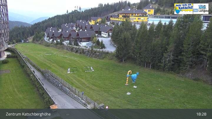 Archiv Foto Webcam Rennweg: Zentrum Katschberghöhe