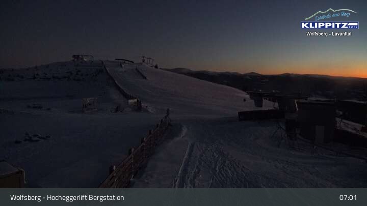 Archiv Foto Webcam Wolfsberg - Hocheggerlift Berg