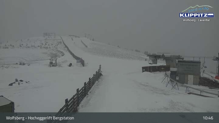 Archiv Foto Webcam Wolfsberg - Hocheggerlift Berg