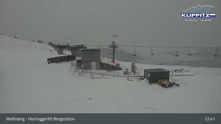Archiv Foto Webcam Wolfsberg - Hocheggerlift Berg