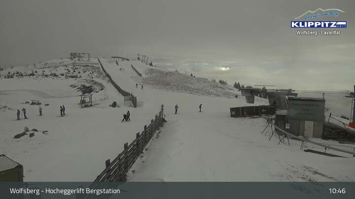 Archiv Foto Webcam Wolfsberg - Hocheggerlift Berg