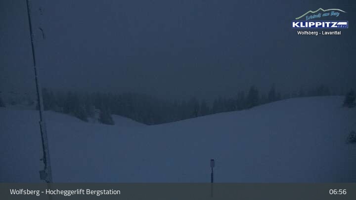 Archiv Foto Webcam Wolfsberg - Hocheggerlift Berg