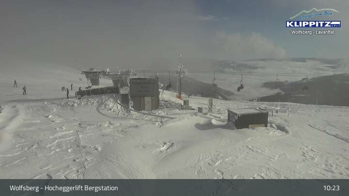 Archiv Foto Webcam Wolfsberg - Hocheggerlift Berg