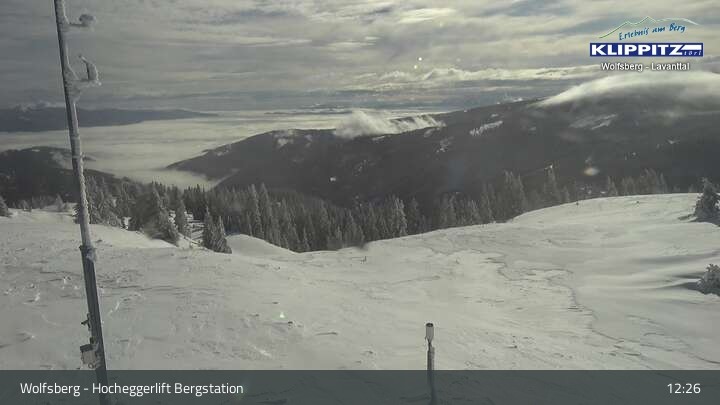 Archiv Foto Webcam Wolfsberg - Hocheggerlift Berg