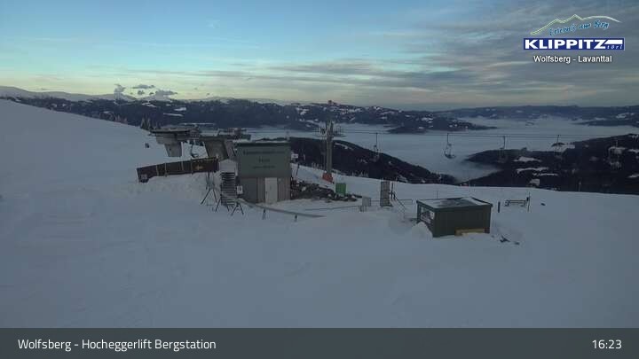 Archiv Foto Webcam Wolfsberg - Hocheggerlift Berg