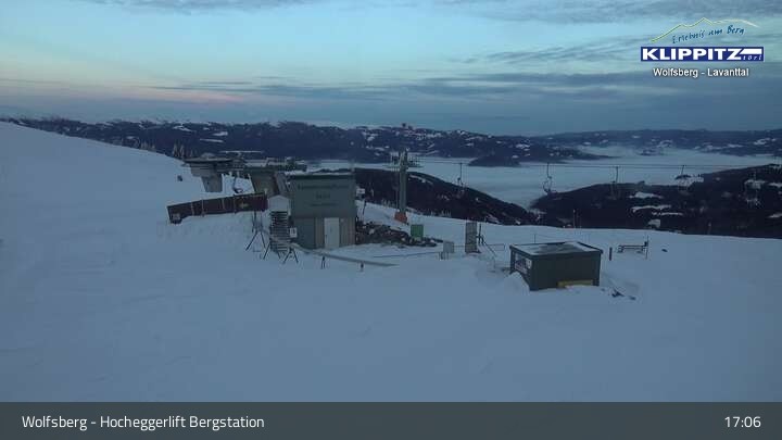 Archiv Foto Webcam Wolfsberg - Hocheggerlift Berg