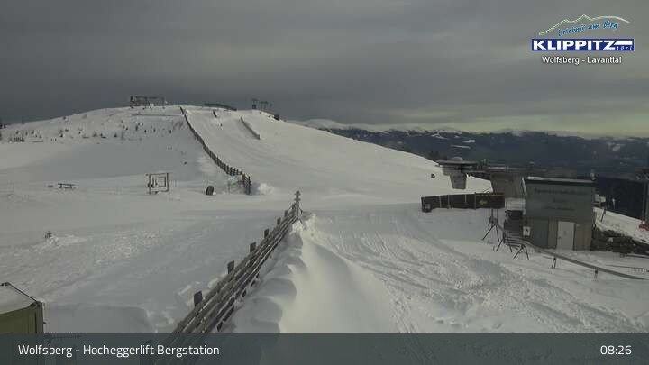 Archiv Foto Webcam Wolfsberg - Hocheggerlift Berg