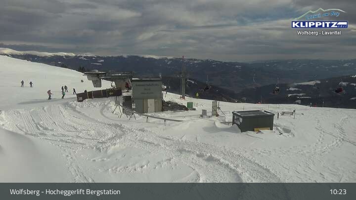 Archiv Foto Webcam Wolfsberg - Hocheggerlift Berg