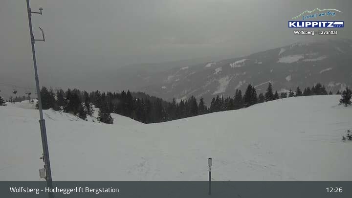 Archiv Foto Webcam Wolfsberg - Hocheggerlift Berg