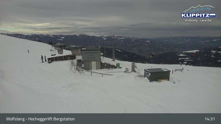 Archiv Foto Webcam Wolfsberg - Hocheggerlift Berg