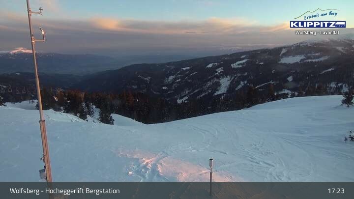 Archiv Foto Webcam Wolfsberg - Hocheggerlift Berg