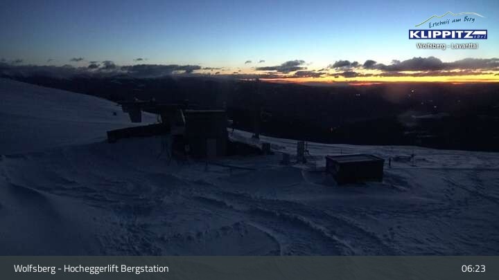 Archiv Foto Webcam Wolfsberg - Hocheggerlift Berg