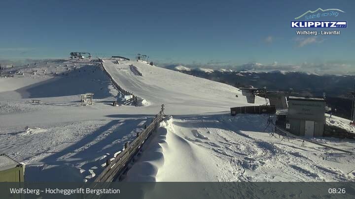 Archiv Foto Webcam Wolfsberg - Hocheggerlift Berg