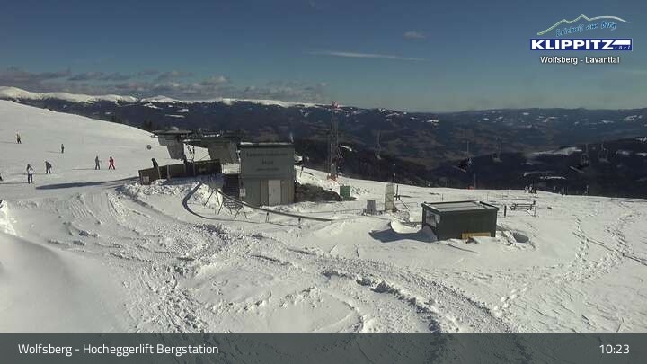Archiv Foto Webcam Wolfsberg - Hocheggerlift Berg