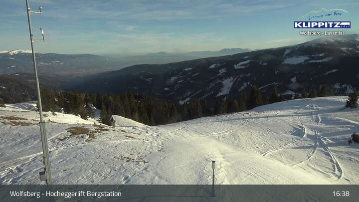 Archiv Foto Webcam Wolfsberg - Hocheggerlift Berg