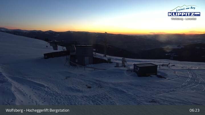 Archiv Foto Webcam Wolfsberg - Hocheggerlift Berg