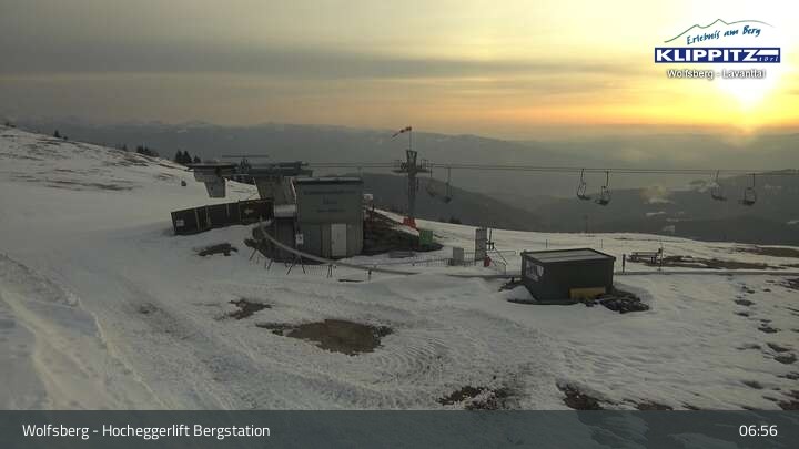 Archiv Foto Webcam Wolfsberg - Hocheggerlift Berg