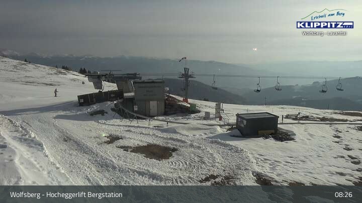 Archiv Foto Webcam Wolfsberg - Hocheggerlift Berg