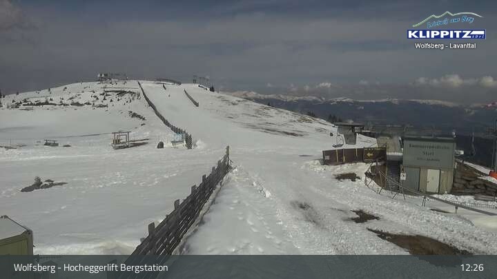 Archiv Foto Webcam Wolfsberg - Hocheggerlift Berg