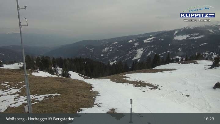 Archiv Foto Webcam Wolfsberg - Hocheggerlift Berg