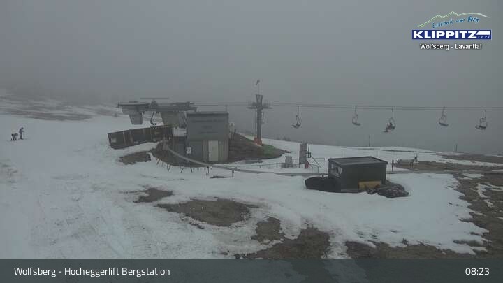 Archived image Webcam Wolfsberg - Hocheggerlift Top