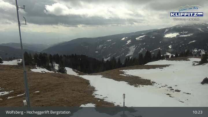 Archived image Webcam Wolfsberg - Hocheggerlift Top