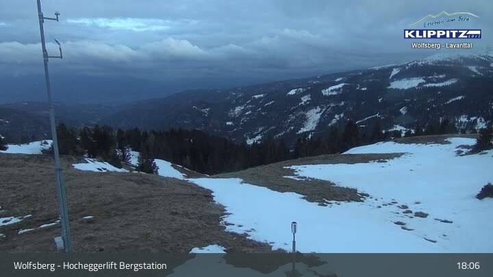 Archived image Webcam Wolfsberg - Hocheggerlift Top