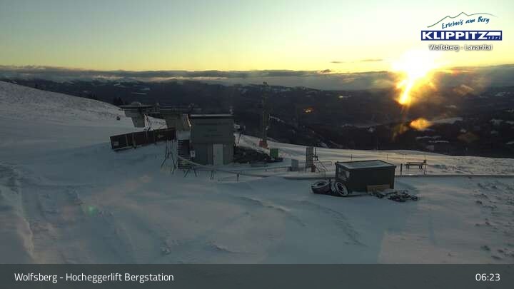 Archiv Foto Webcam Wolfsberg - Hocheggerlift Berg