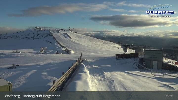 Archiv Foto Webcam Wolfsberg - Hocheggerlift Berg