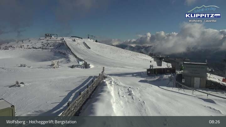 Archiv Foto Webcam Wolfsberg - Hocheggerlift Berg