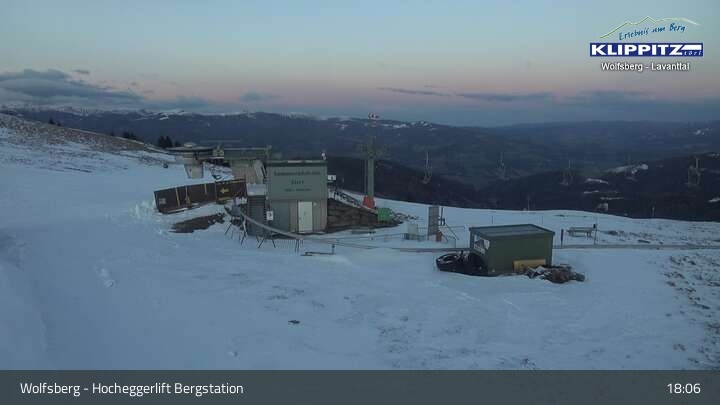 Archiv Foto Webcam Wolfsberg - Hocheggerlift Berg