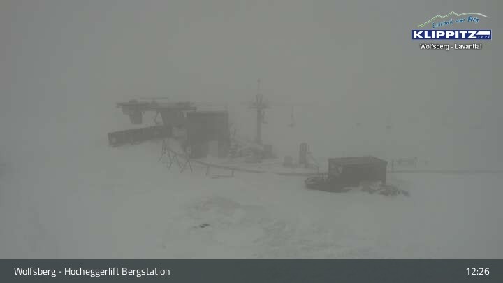 Archiv Foto Webcam Wolfsberg - Hocheggerlift Berg